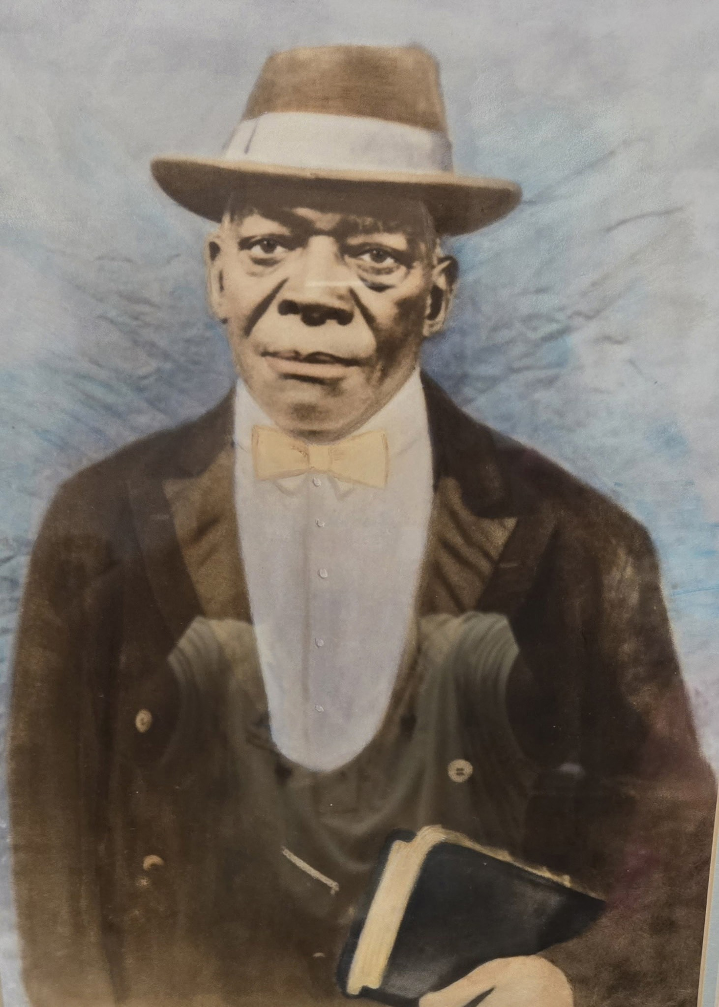 Reverend Ruben Thomas, the first pastor of St. Thomas Missionary Baptist Church
