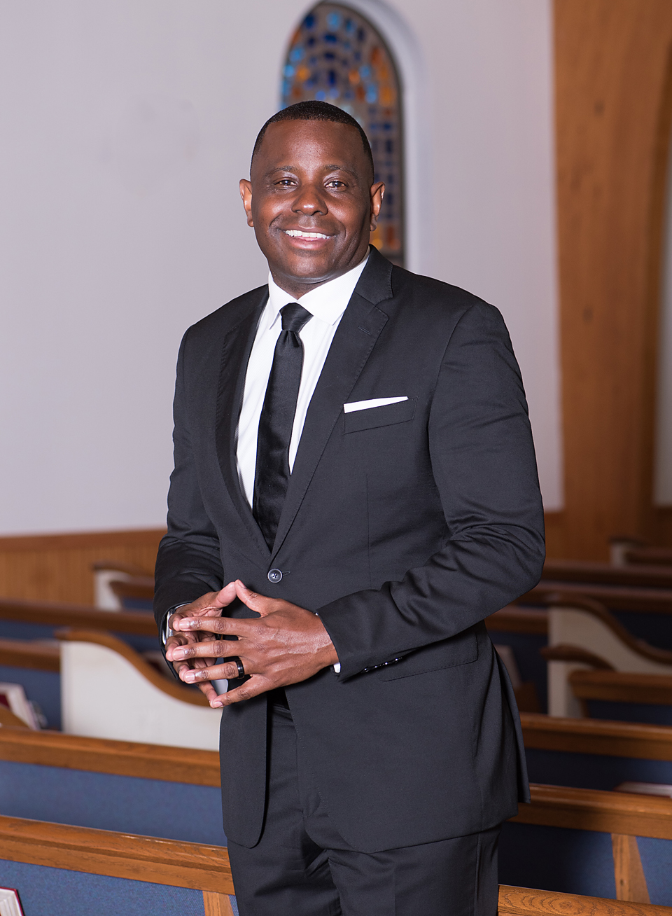 Pastor Terry Brown, the fifth pastor of St. Thomas Missionary Baptist Church